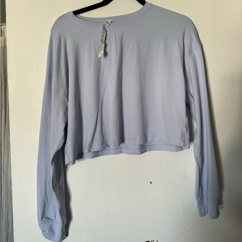 Lululemon cropped long sleeve